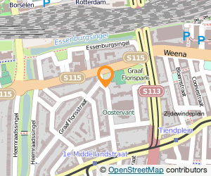 Bekijk kaart van Dierenkliniek in Rotterdam