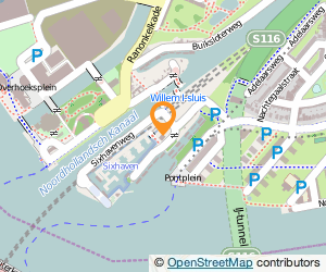 Bekijk kaart van Watersport Vereniging Dok en Scheepsbouw (W.V.D.S.) in Amsterdam
