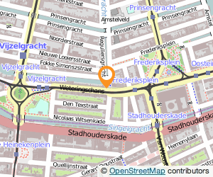 Bekijk kaart van Tandartspraktijk Erik van Leeuwen in Amsterdam
