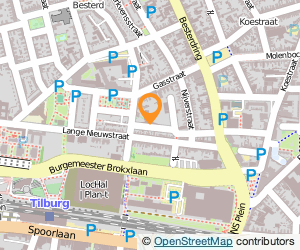 Bekijk kaart van Stichting WonenBreburg  in Tilburg