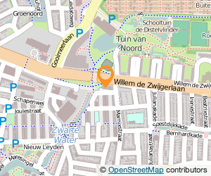 Bekijk kaart van Rafael Grondwerken  in Leiden