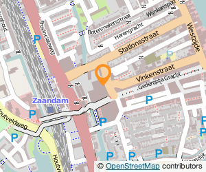 Bekijk kaart van Rabobank in Zaandam