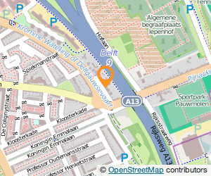 Bekijk kaart van Administratieve Dienstverlening Schenkeveld in Delft