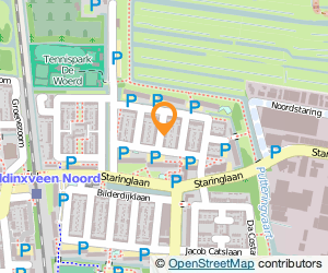 Bekijk kaart van Via Haar Kappersbenodigdheden  in Waddinxveen