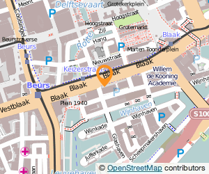 Bekijk kaart van Servicedienst Locatie Blaak 34 in Rotterdam