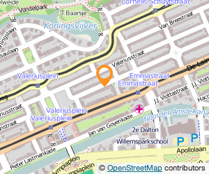 Bekijk kaart van Drukkerij Offcoprint  in Amsterdam