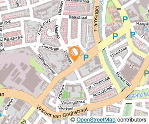 Bekijk kaart van Benoist kantoorvakhandel, hervuld en imitatie in Breda