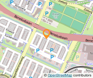 Bekijk kaart van Amstelveense Schaatsvereniging 'De Poelster' in Amstelveen