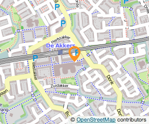 Bekijk kaart van Apotheek de Akkers in Spijkenisse