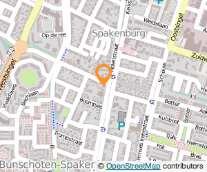 Bekijk kaart van Eethuys-Café De Boezeroen in Bunschoten-Spakenburg