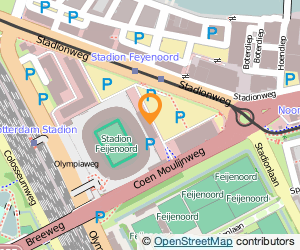 Bekijk kaart van Feyenoord Museum  in Rotterdam