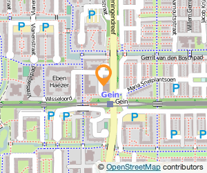 Bekijk kaart van Sport-, Fitness- en Squashcentrum Pleizier in Amsterdam Zuidoost