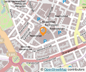 Bekijk kaart van Roos de Witt  in Nijmegen
