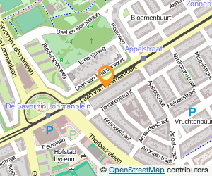 Bekijk kaart van Joke Jansen  in Den Haag