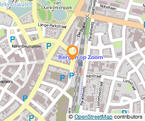 Bekijk kaart van Station in Bergen op Zoom
