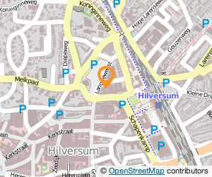 Bekijk kaart van van der Lee Stoffen & Fournituren in Hilversum