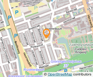 Bekijk kaart van Parcival College  in Groningen