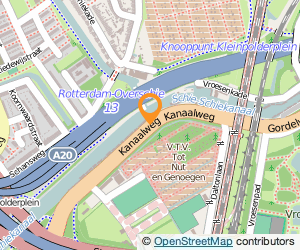 Bekijk kaart van V.O.F. J & B 'Schanswijk'  in Rotterdam