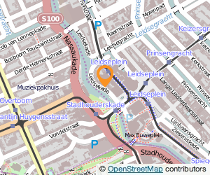 Bekijk kaart van Stichting Theater Bellevue  in Amsterdam