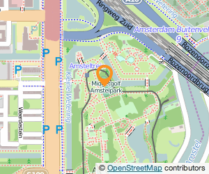 Bekijk kaart van Midgetgolf Amstelpark  in Amsterdam