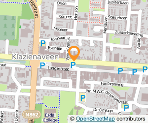 Bekijk kaart van SNS Bank in Klazienaveen