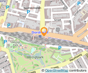Bekijk kaart van GWK Travelex in Dordrecht