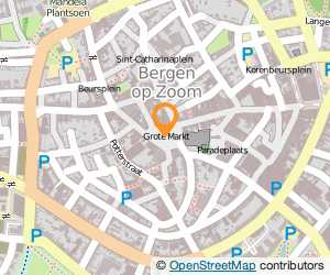 Bekijk kaart van Grand Café Hotel De Bourgondier B.V. in Bergen op Zoom