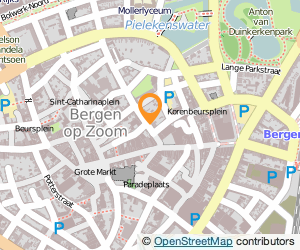 Bekijk kaart van Muziekatelier Frans van Vliet  in Bergen op Zoom