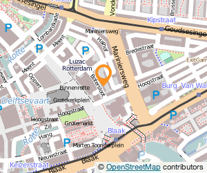 Bekijk kaart van Bij Gioia  in Rotterdam