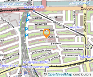 Bekijk kaart van DE KAPPER UIT OOST  in Amsterdam