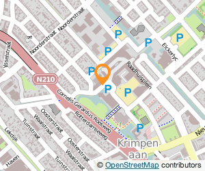 Bekijk kaart van Restaurant Gino  in Krimpen aan den Ijssel