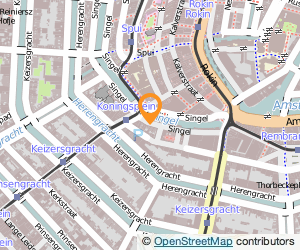 Bekijk kaart van 't Singeltje Coffeeshop-Snackbar in Amsterdam