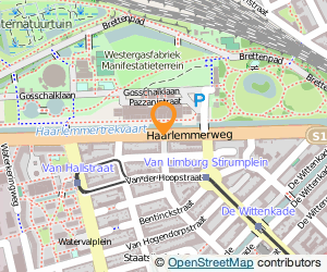 Bekijk kaart van De Culinaire Werkplaats B.V. in Amsterdam