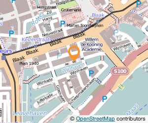 Bekijk kaart van Servicedienst Locatie Wijnhaven 69 in Rotterdam