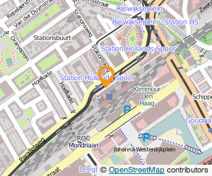 Bekijk kaart van Smullers/Happiness station in Den Haag