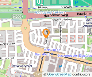 Bekijk kaart van Taxi in Amsterdam