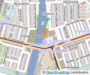 Bekijk kaart van OBA Volksuniversiteit  in Amsterdam