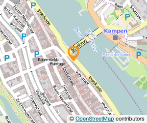 Bekijk kaart van Bij Alex, keuken en bar  in Kampen