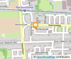 Bekijk kaart van Stichting Wijkcentrum Spoorstraat-Kieldiep in Hoogezand