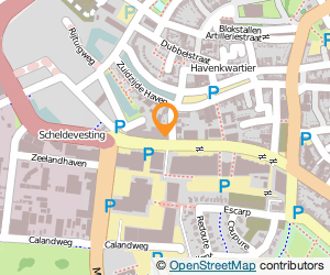 Bekijk kaart van WWHHZ  in Bergen op Zoom