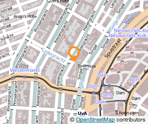 Bekijk kaart van Cafetaria/Lunchroom Herenhoek  in Amsterdam
