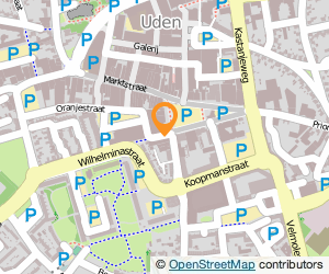 Bekijk kaart van Cafetaria Marktzicht in Uden