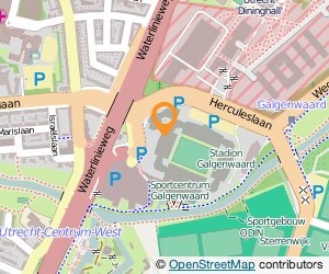 Bekijk kaart van Apotheek Koert Galgenwaard  in Utrecht