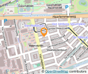 Bekijk kaart van Robert Jan Jans  in Amsterdam
