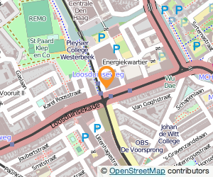 Bekijk kaart van van Oldenmark Gas, Water en Riooltechniek in Den Haag