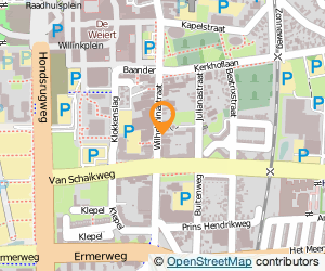 Bekijk kaart van Snackbar 'De Berehap'  in Emmen
