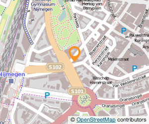 Bekijk kaart van Kolpinghuis in Nijmegen