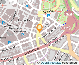 Bekijk kaart van V.O.F. Café Het Hoofdkantoor  in Nijmegen
