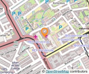 Bekijk kaart van Apotheek MCH Lijnbaan B.V. in Den Haag