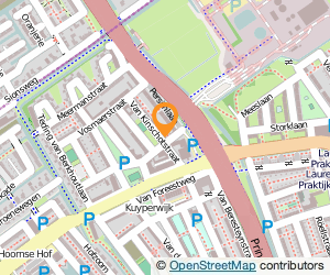 Bekijk kaart van Ruud's Haircorner  in Delft